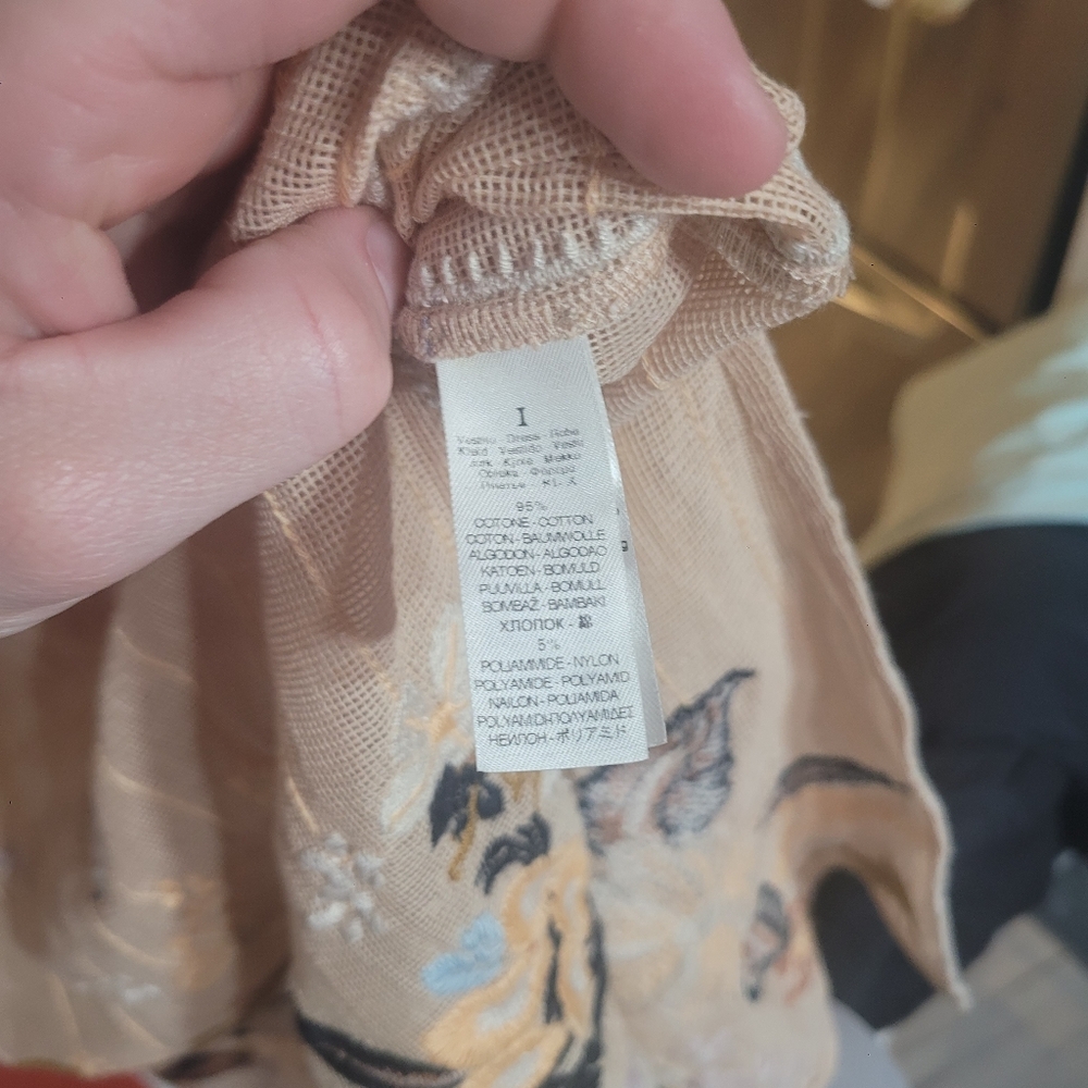 Forte Forte Maxi Dress Cotton & Viscose 18 Inches Ptp Small/Medium - Picture 5 of 7
